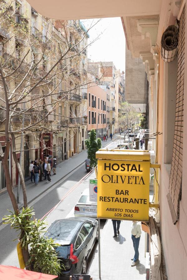 Hostal Oliveta Barcelona Exteriör bild