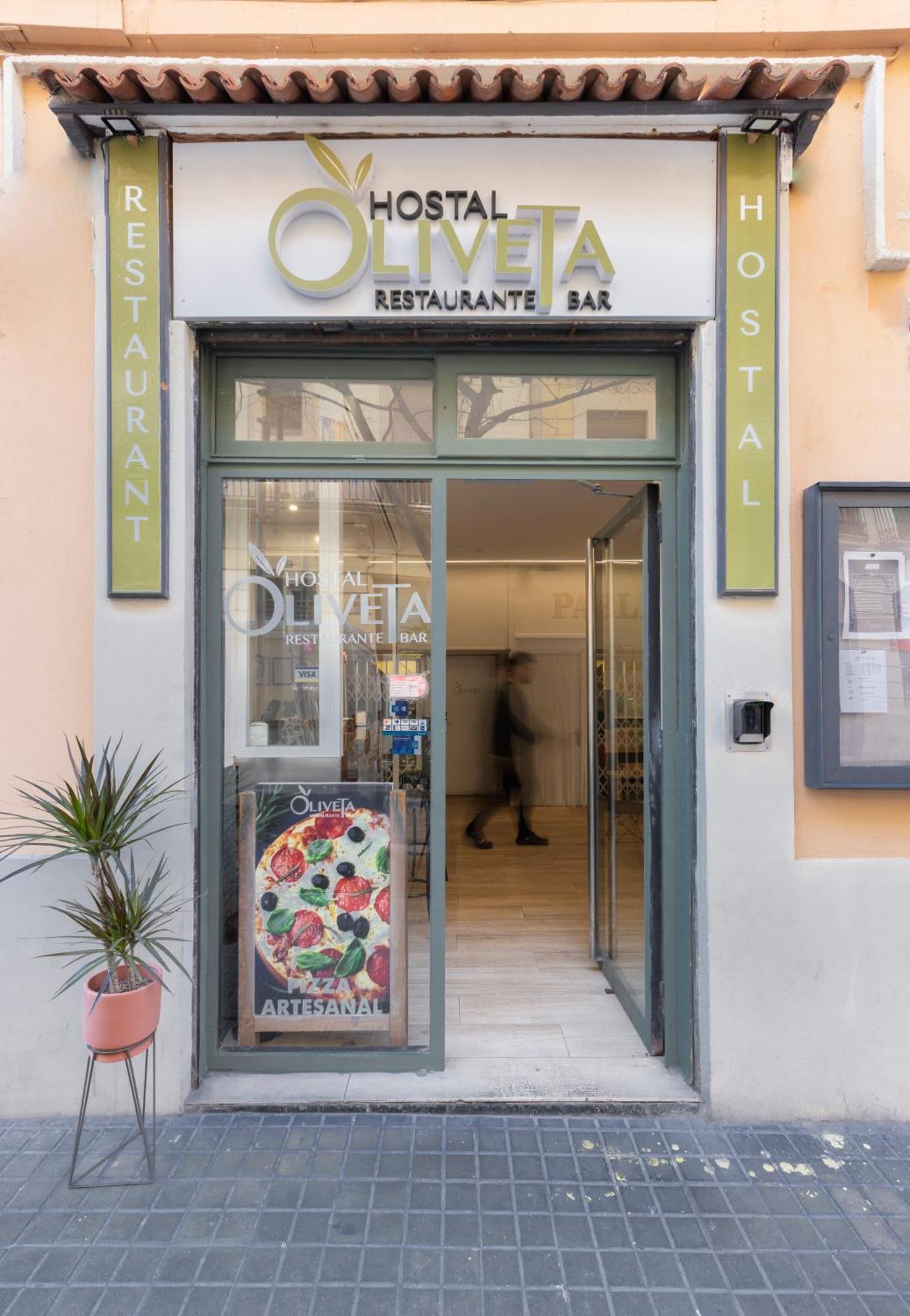 Hostal Oliveta Barcelona Exteriör bild